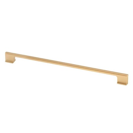 Gan Eden 320 mm Thin Square Cabinet Knob Handle - Matte Brass GA2498771